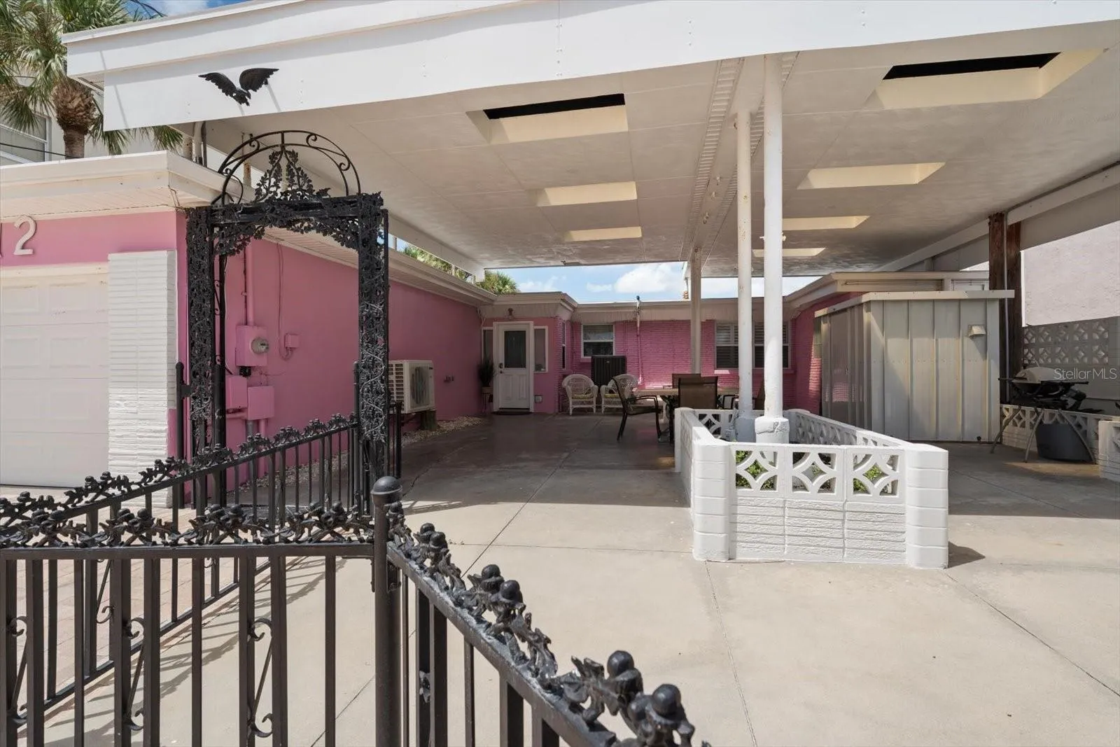 Courtyard area
