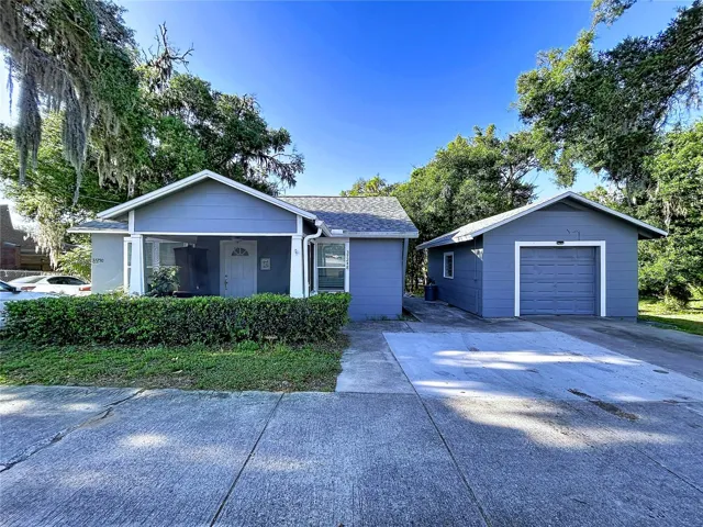 Front of the house from the street
