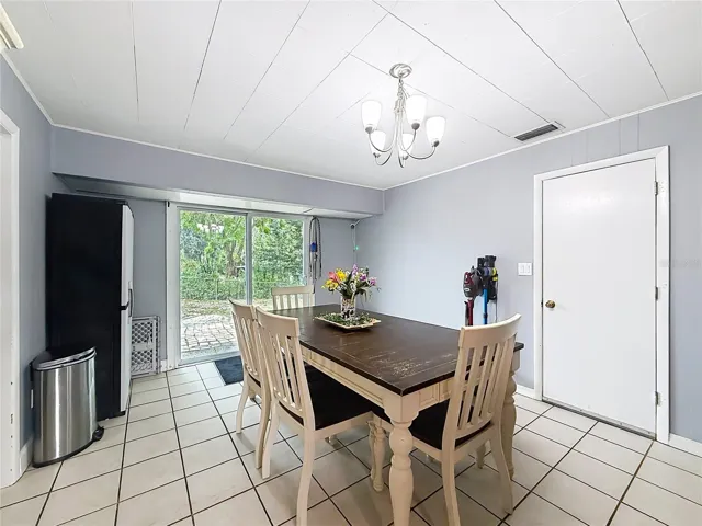 Dining area