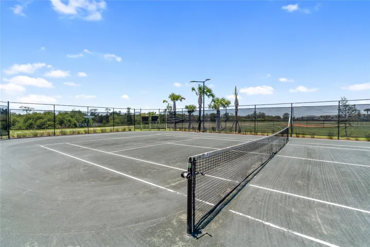 Tennis courts