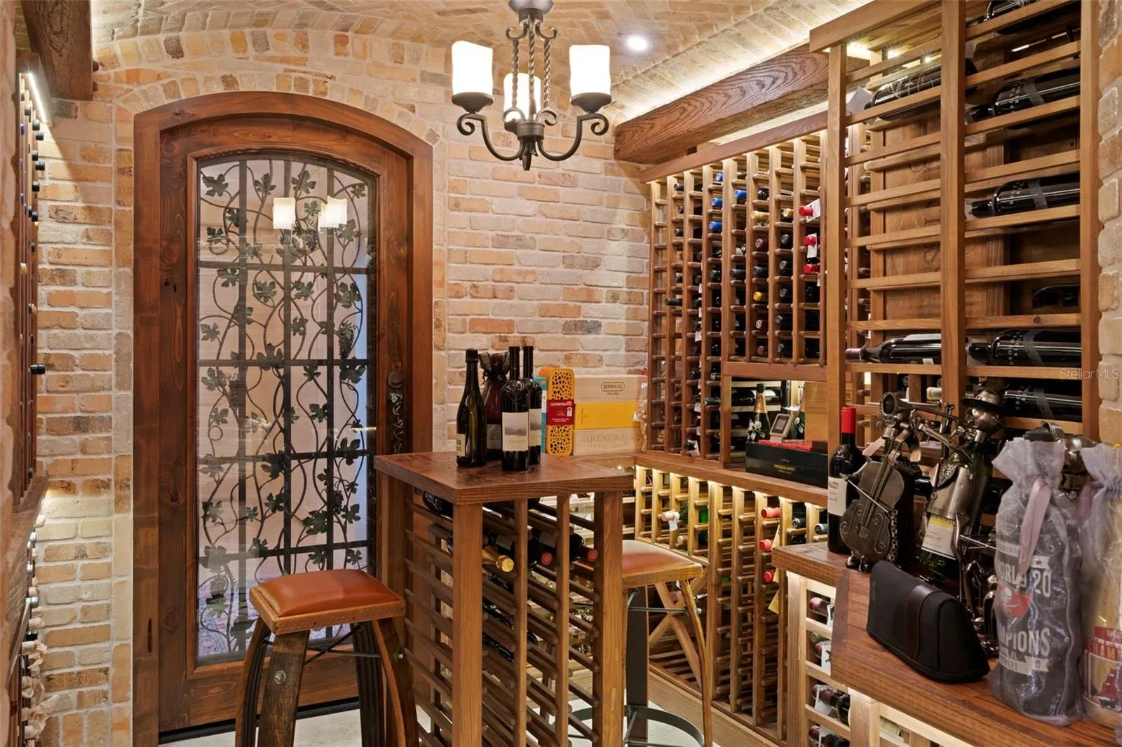 Wine Cellar for your precious collection, and maybe a special dinner for two!