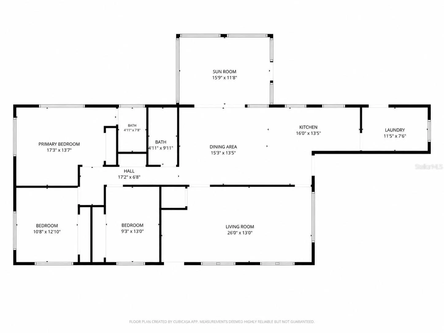 Floorplan w/ approximate dimensions