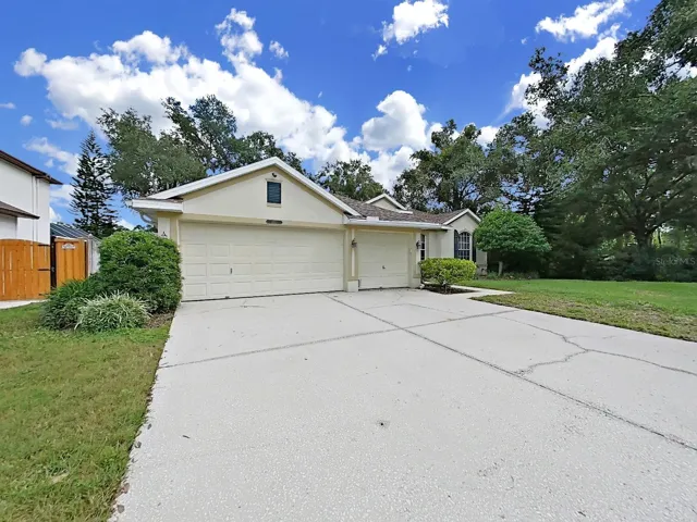 Large Driveway & 3 Car Garage
