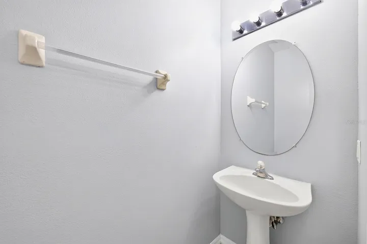 Main floor half bath.