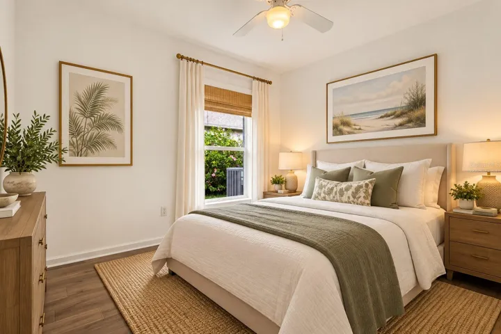 Virtually Staged Bedroom 3