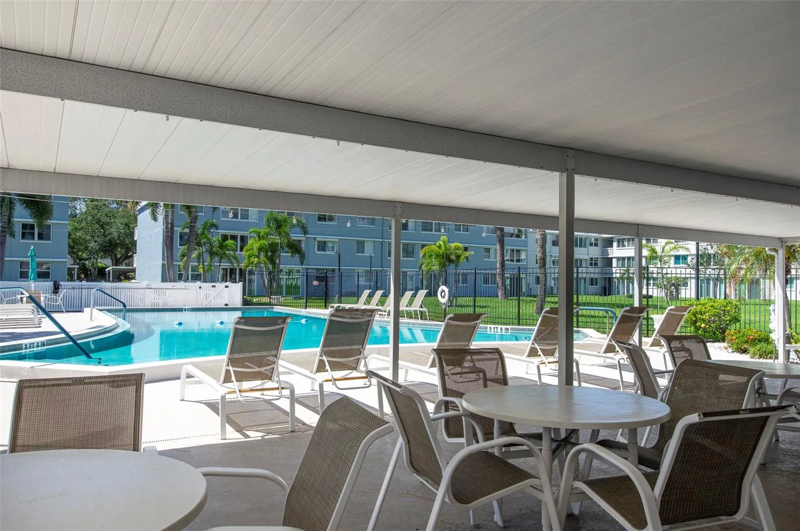 OUTDOOR AREA BY POOL
