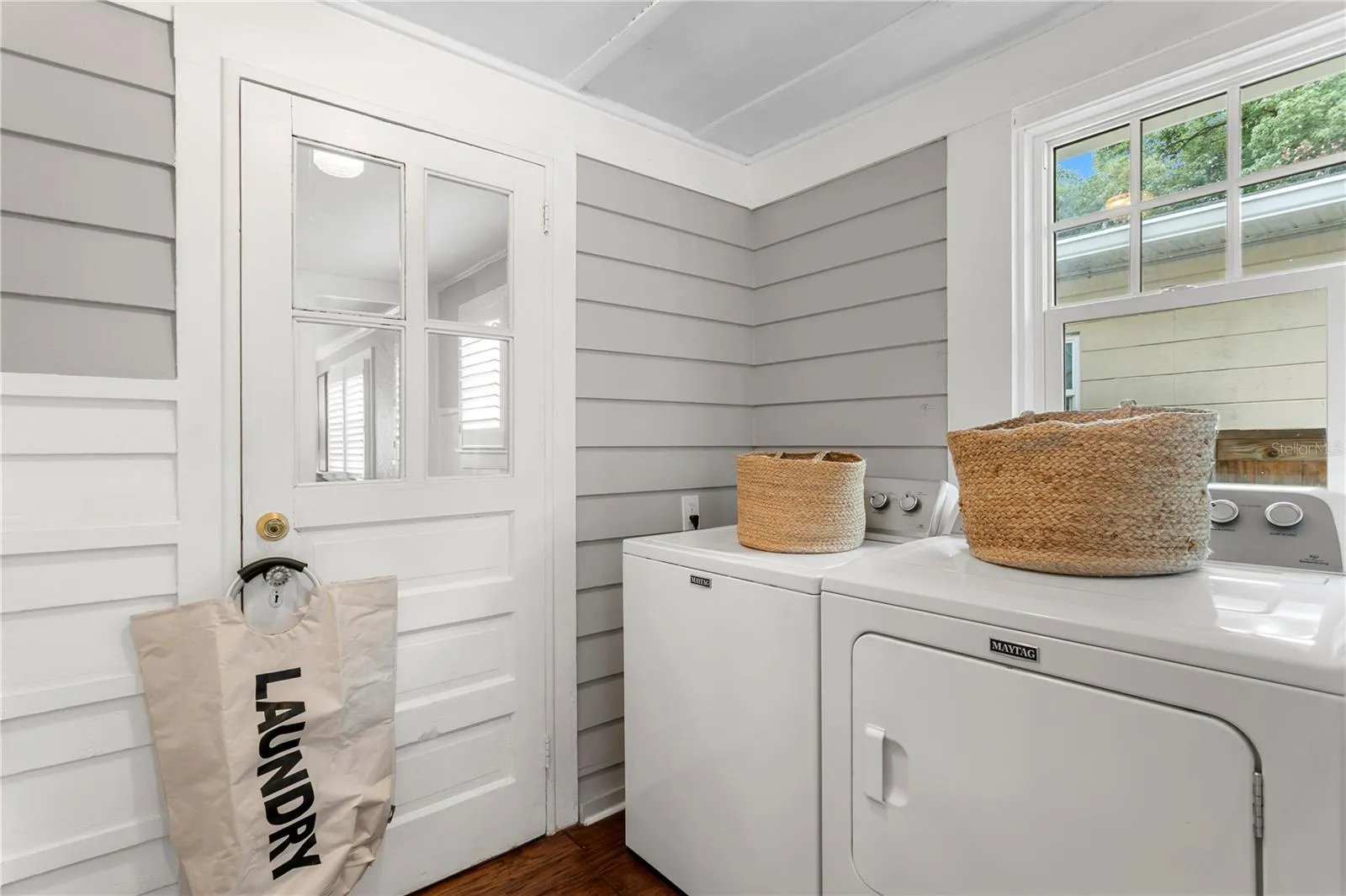indoor laundry