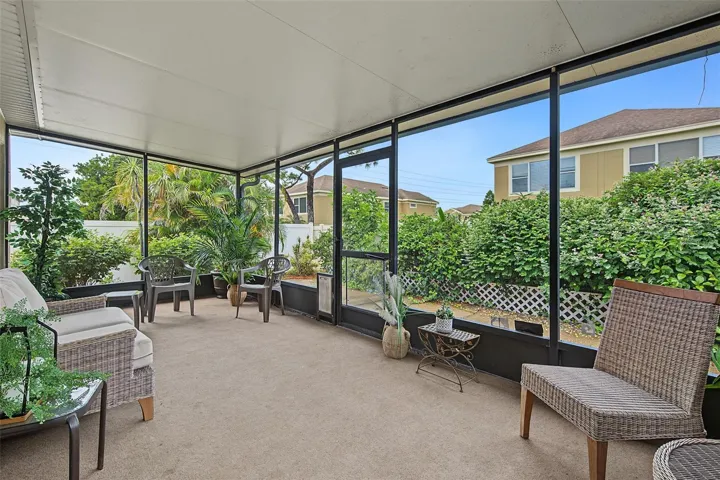 Florida Room / Covered Porch
