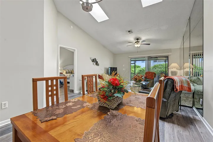 Dining area off the Kitchen