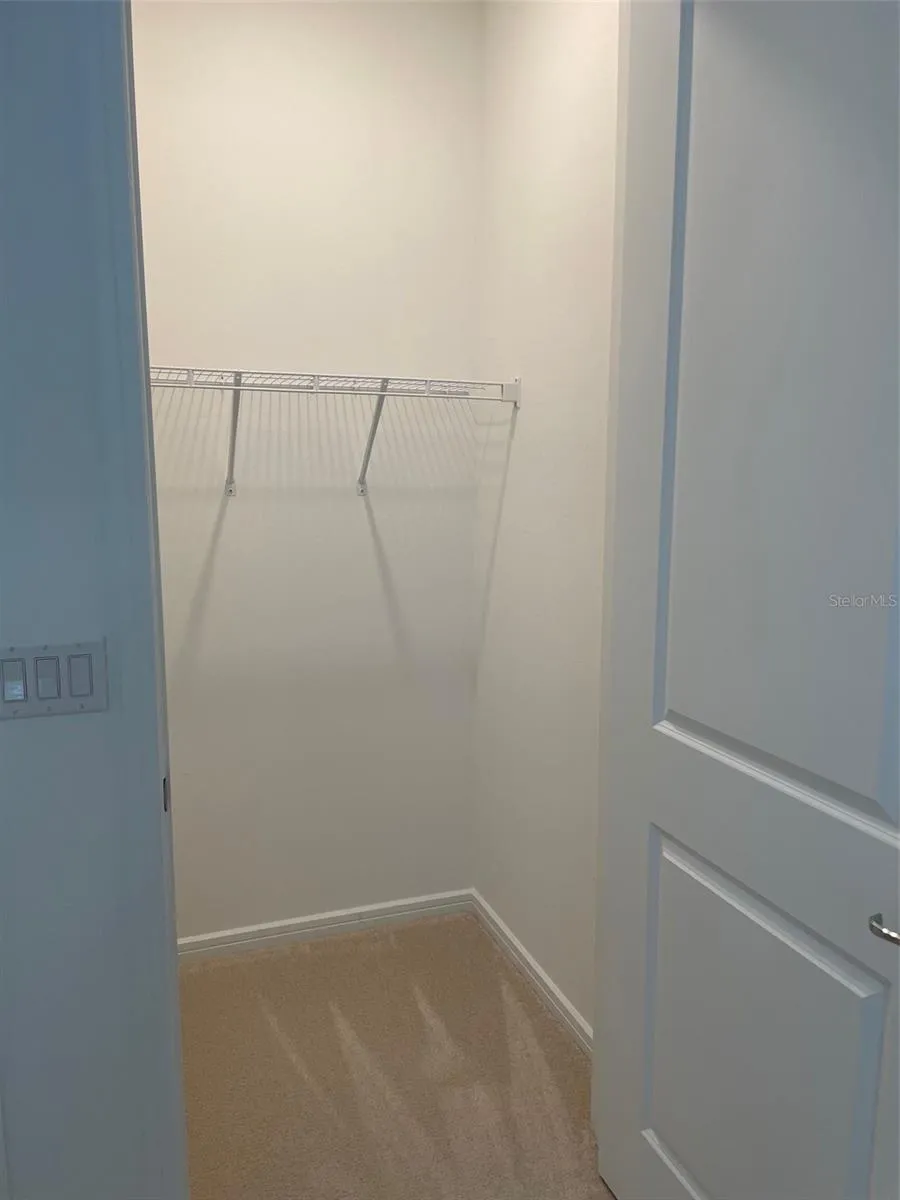 Closet in guest bedroom