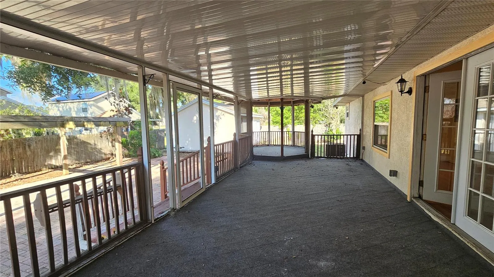 Back patio