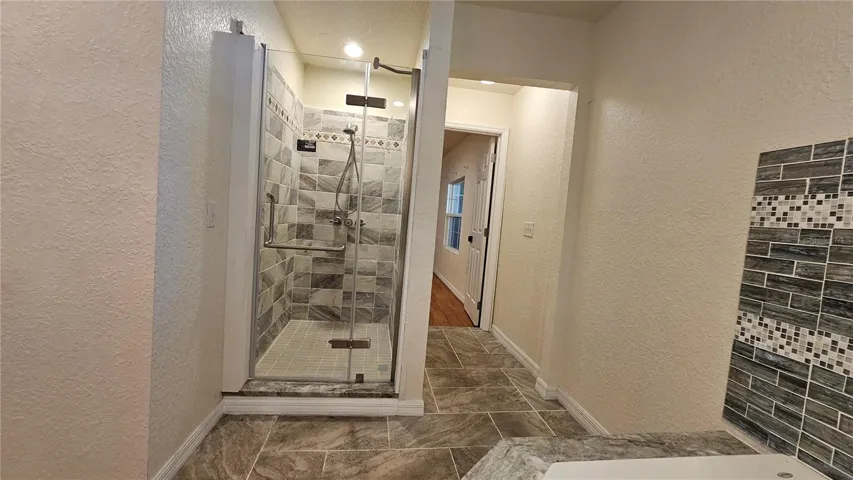 Primary bathroom stall