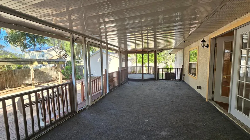 Back patio