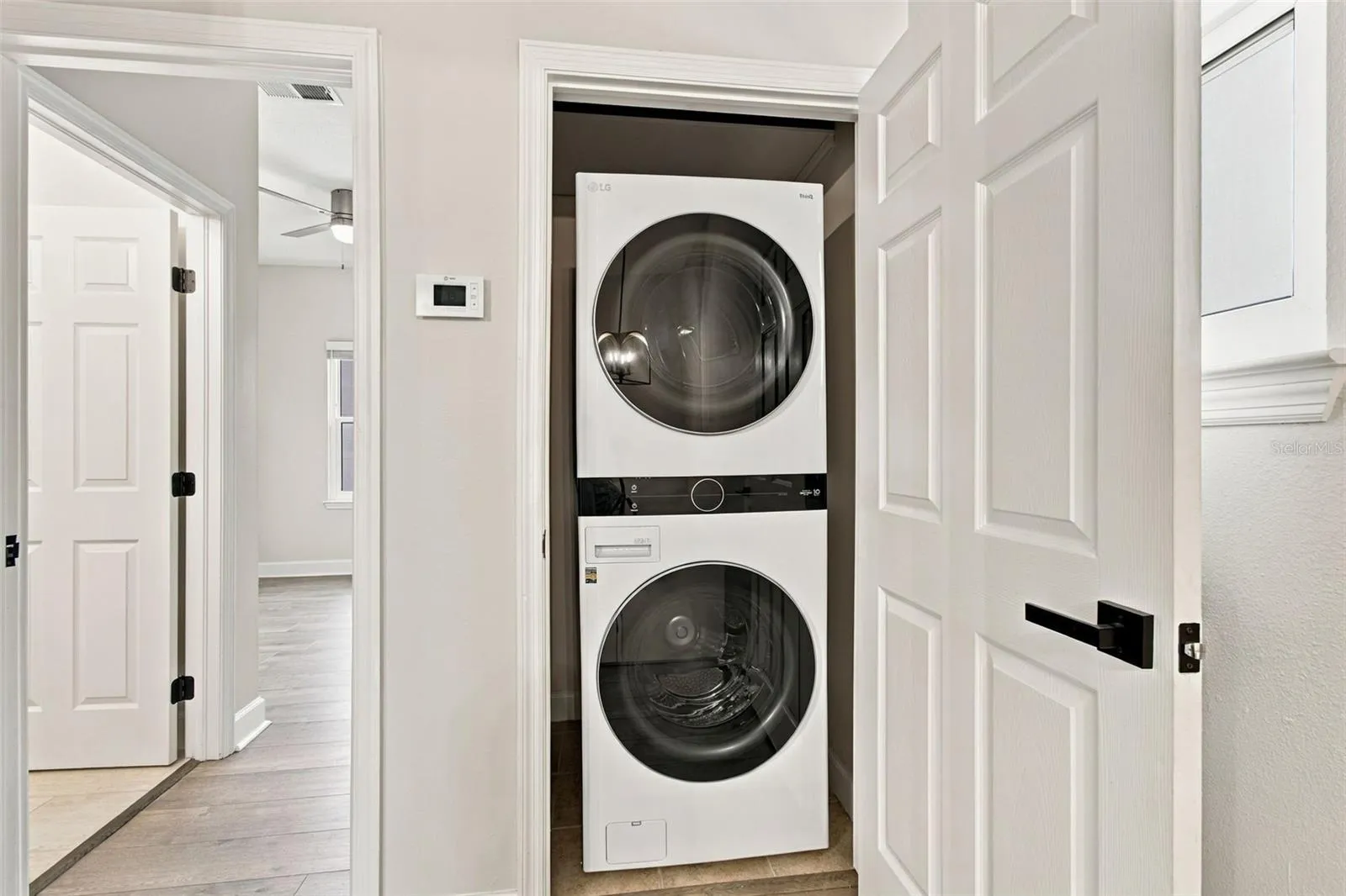 Upstairs Laundry closet