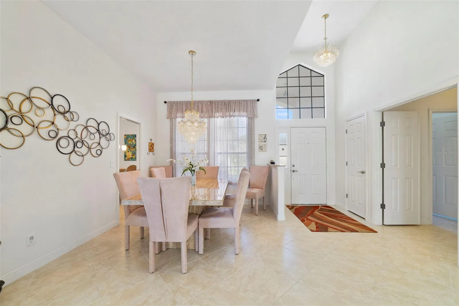 Dining room view