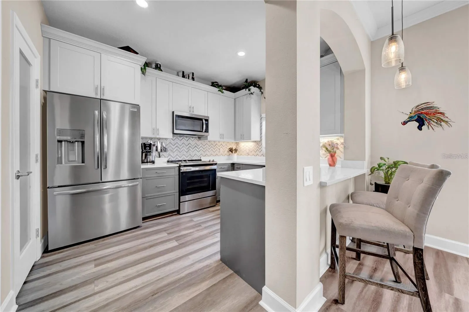 Clean and Sleek Stainless Steel Appliances