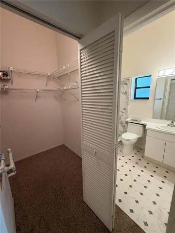 Bonus walk in closet in the hallway by guest bathroom.
