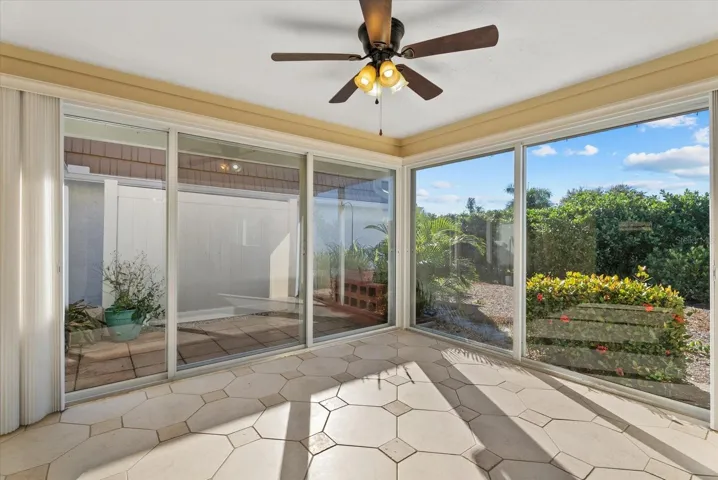 Dining Room Sliding doors view