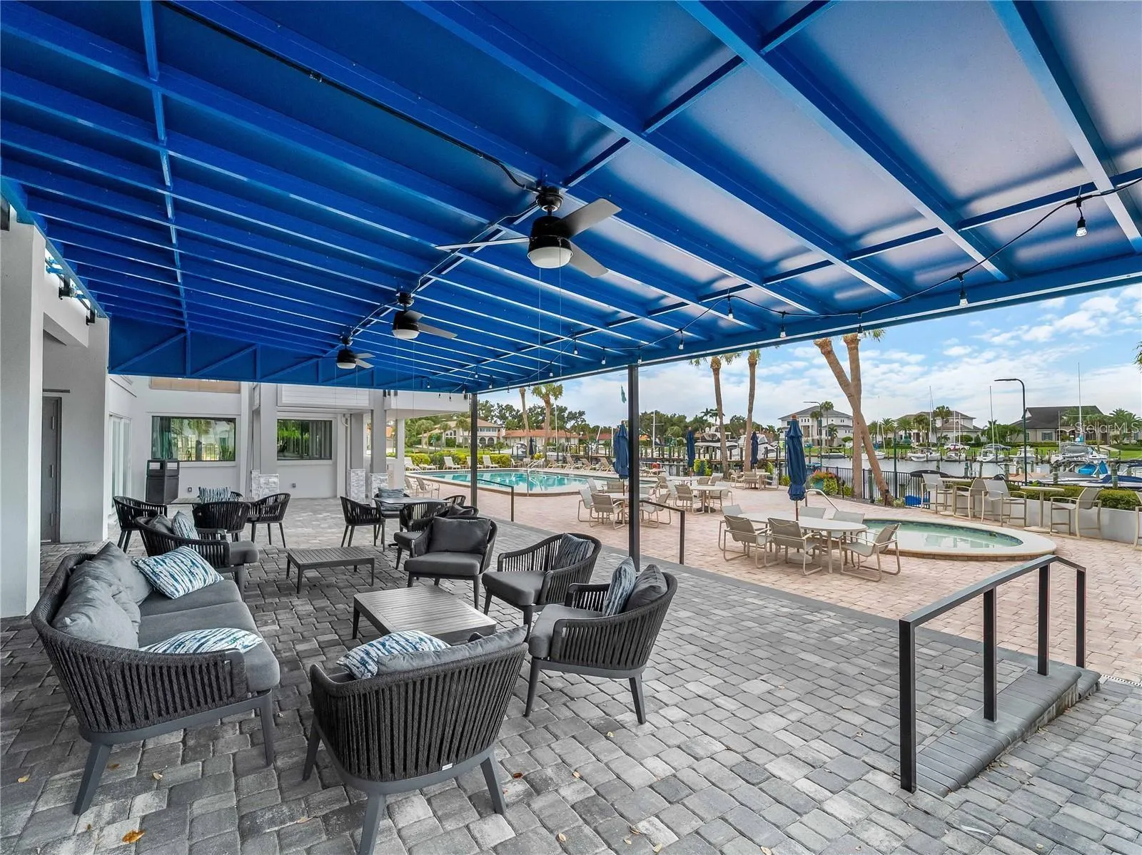 Community covered patio