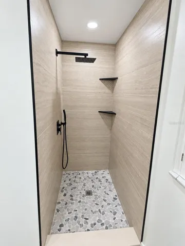 Guest bathroom shower