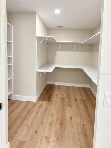 Second bedroom walk in closet