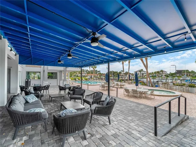 Community covered patio