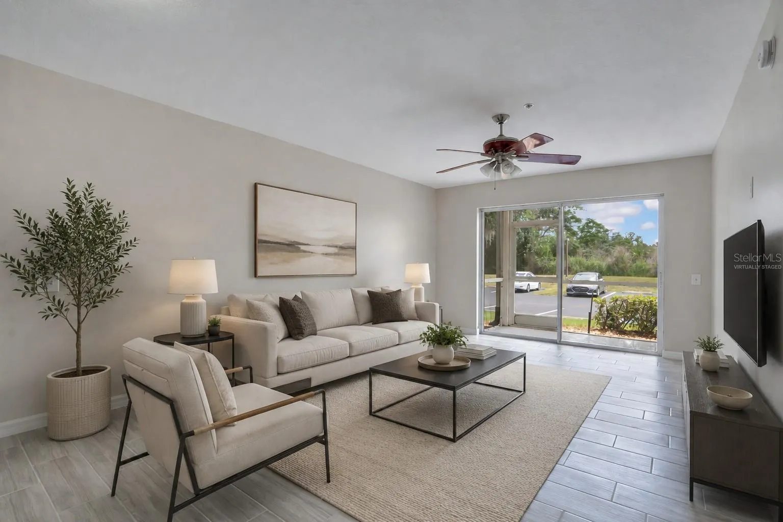 Virtually Staged - Living Room