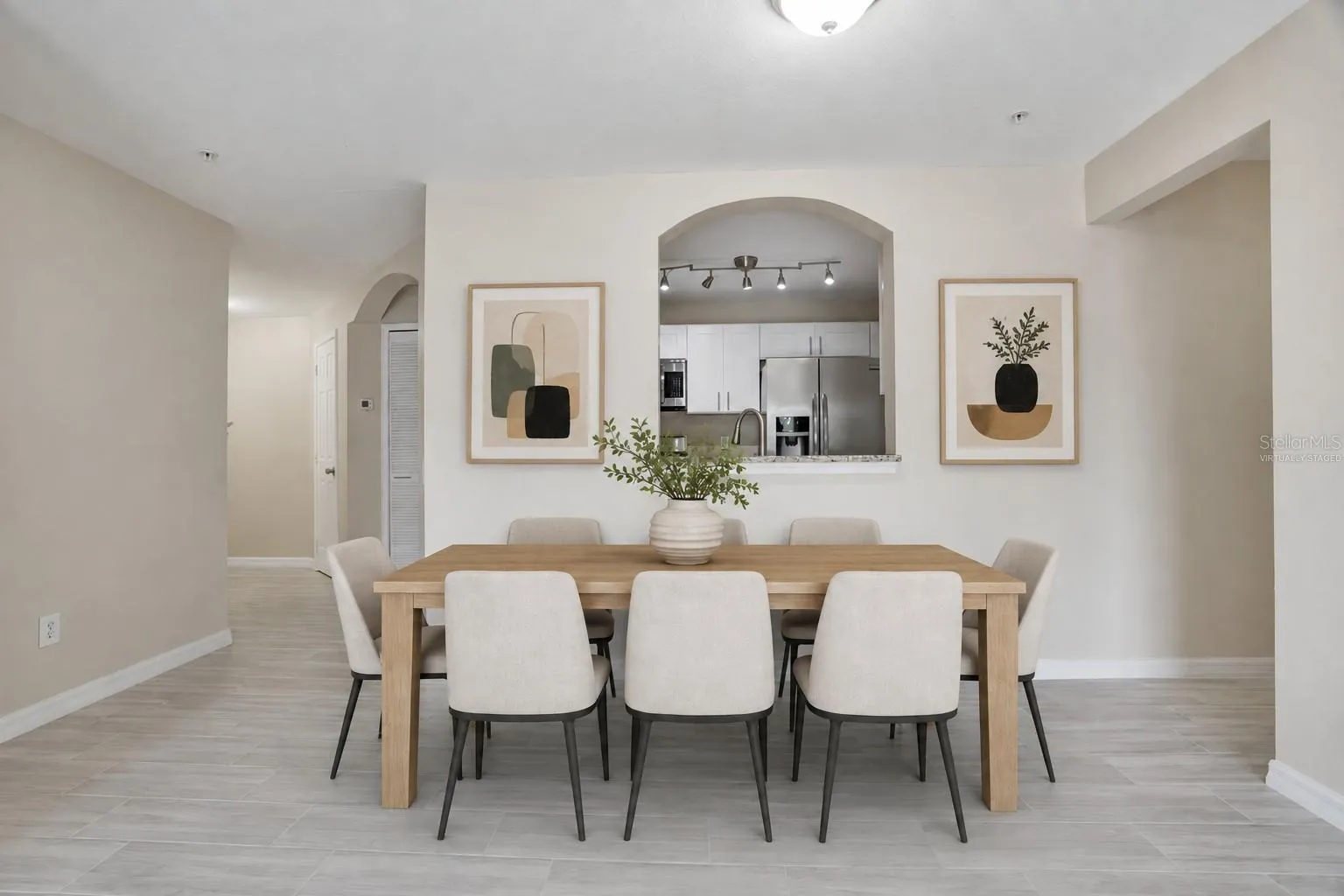 Virtually Staged - Dining Room