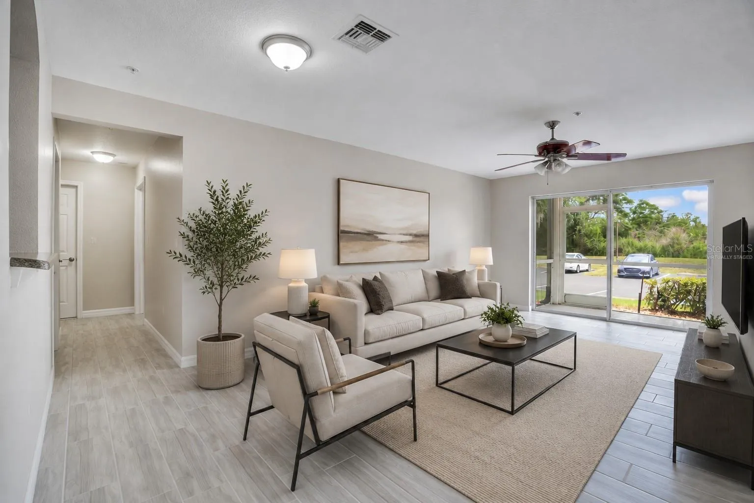 Virtually Staged - Living Room