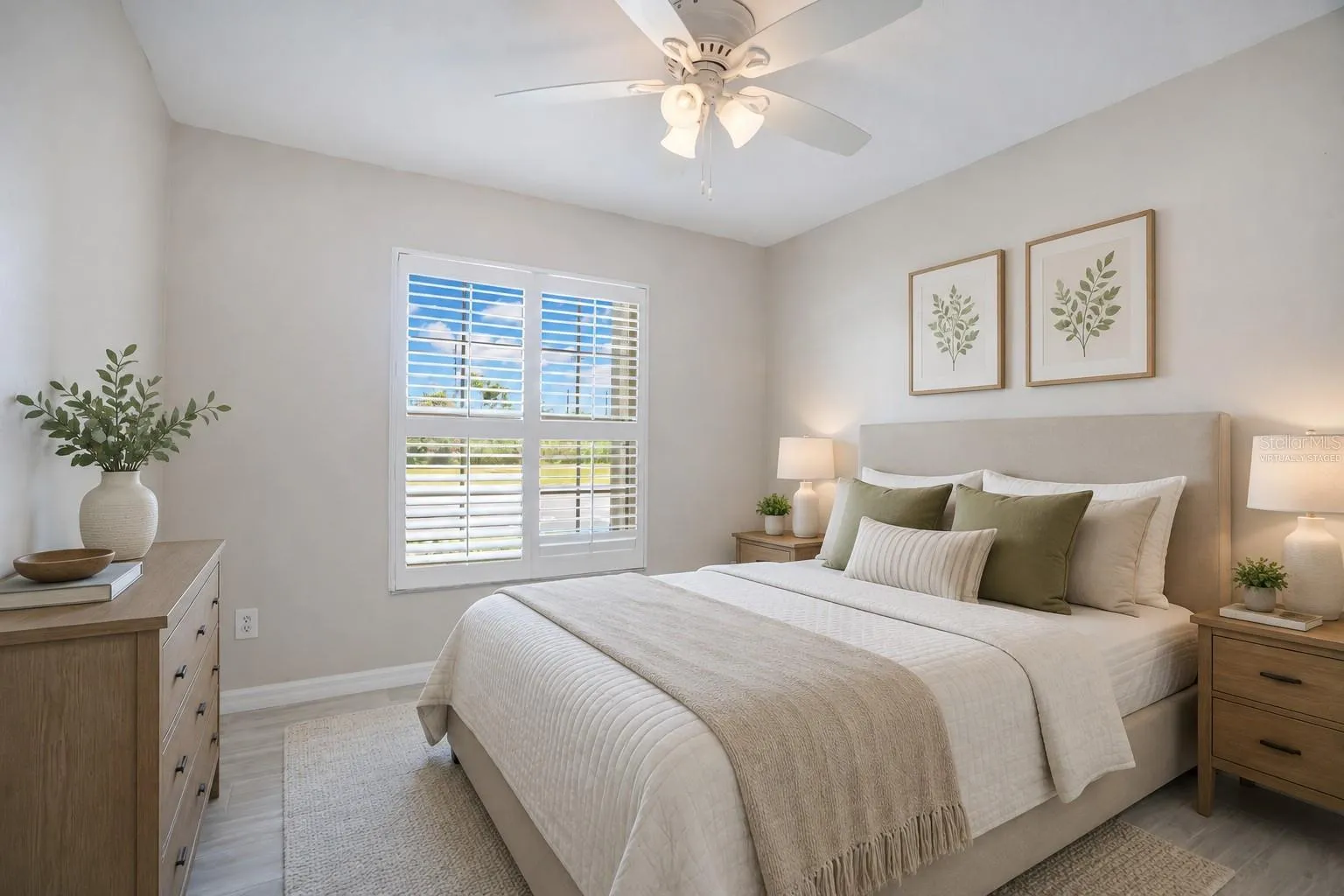 Virtually Staged - Bedroom