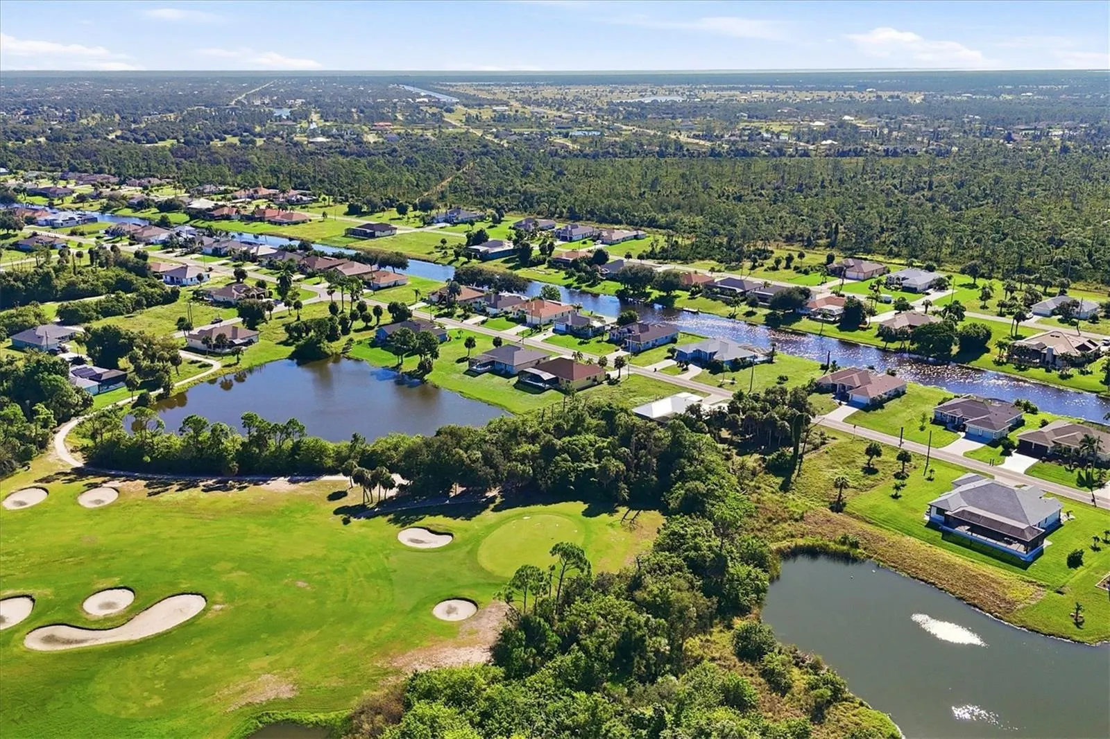Lake to Golf Course