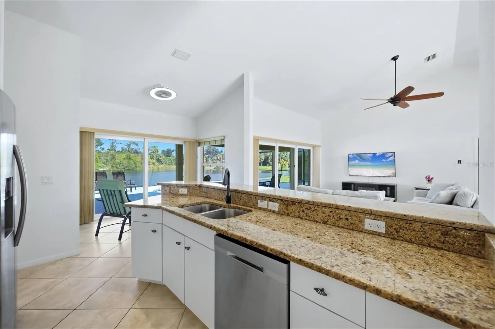 Kitchen with Views