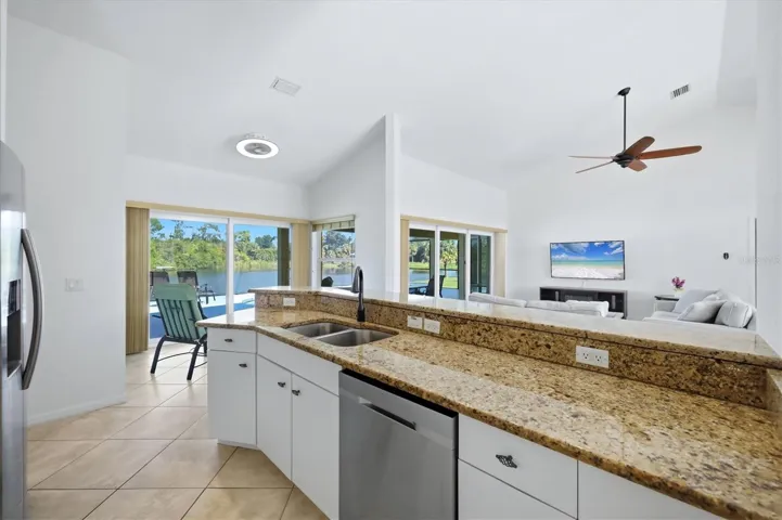 Kitchen with Views