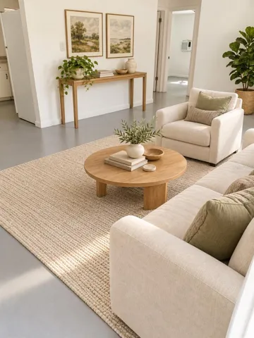 FAMILY ROOM Virtually Staged