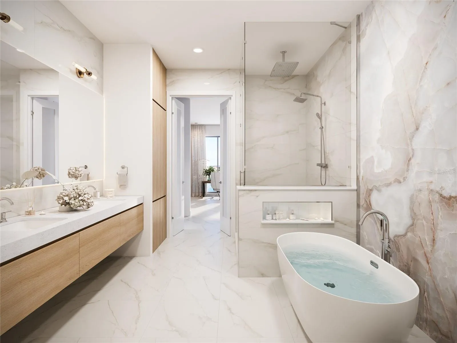 Luxurious Primary Bathroom