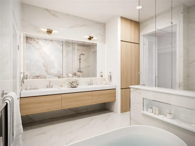Luxurious Primary Bathroom