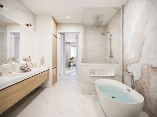 Luxurious Primary Bathroom