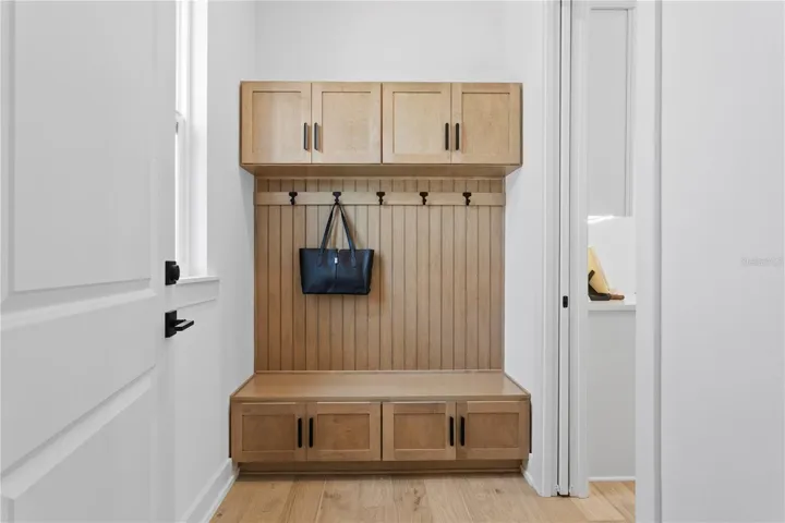 Garage entryway