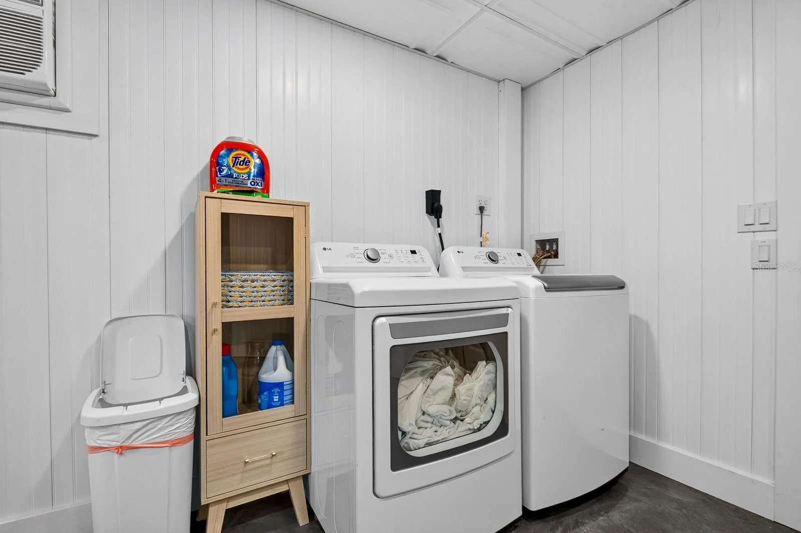 Lower Level game room and Laundry