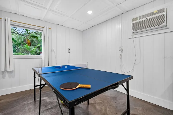 Lower Level game room and Laundry