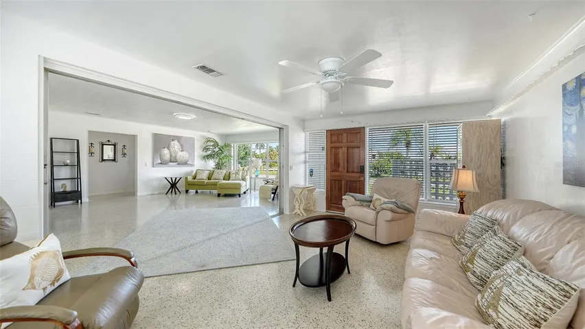 Florida room and Living room Apt A