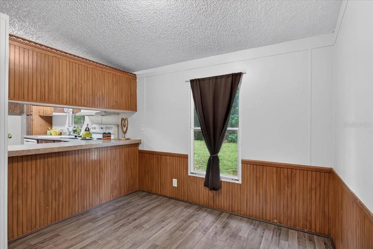 Dining area with room for a small or large table!
