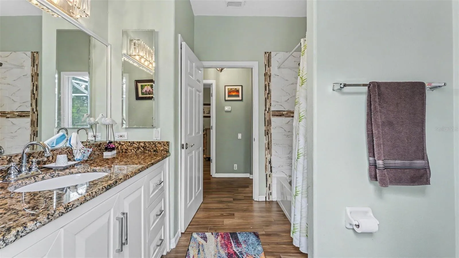 Hall bathroom
