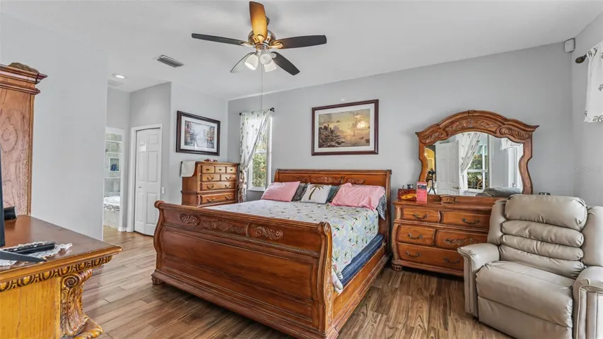 Primary bedroom suite