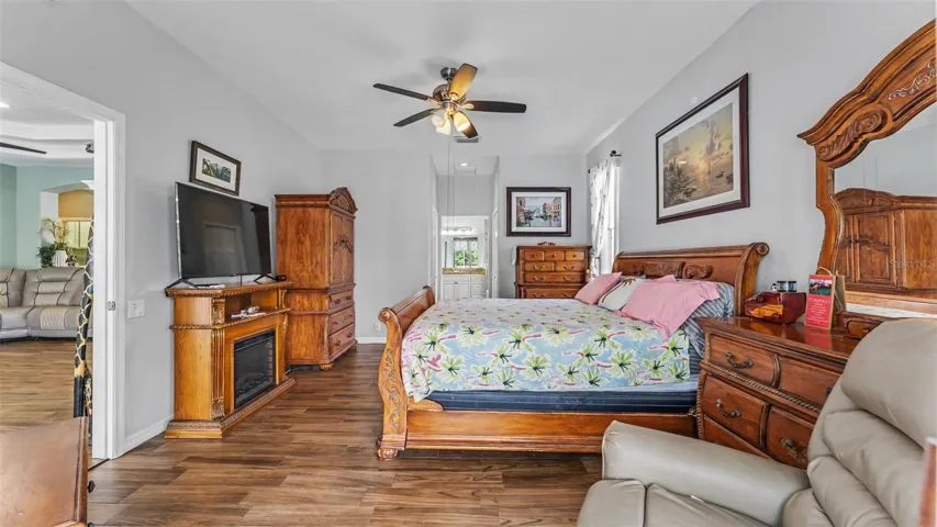 Primary bedroom suite