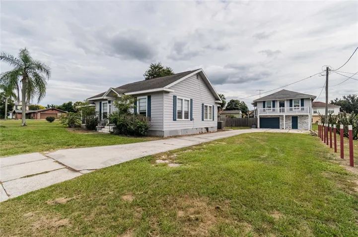 Detached garage with apartment on second floor