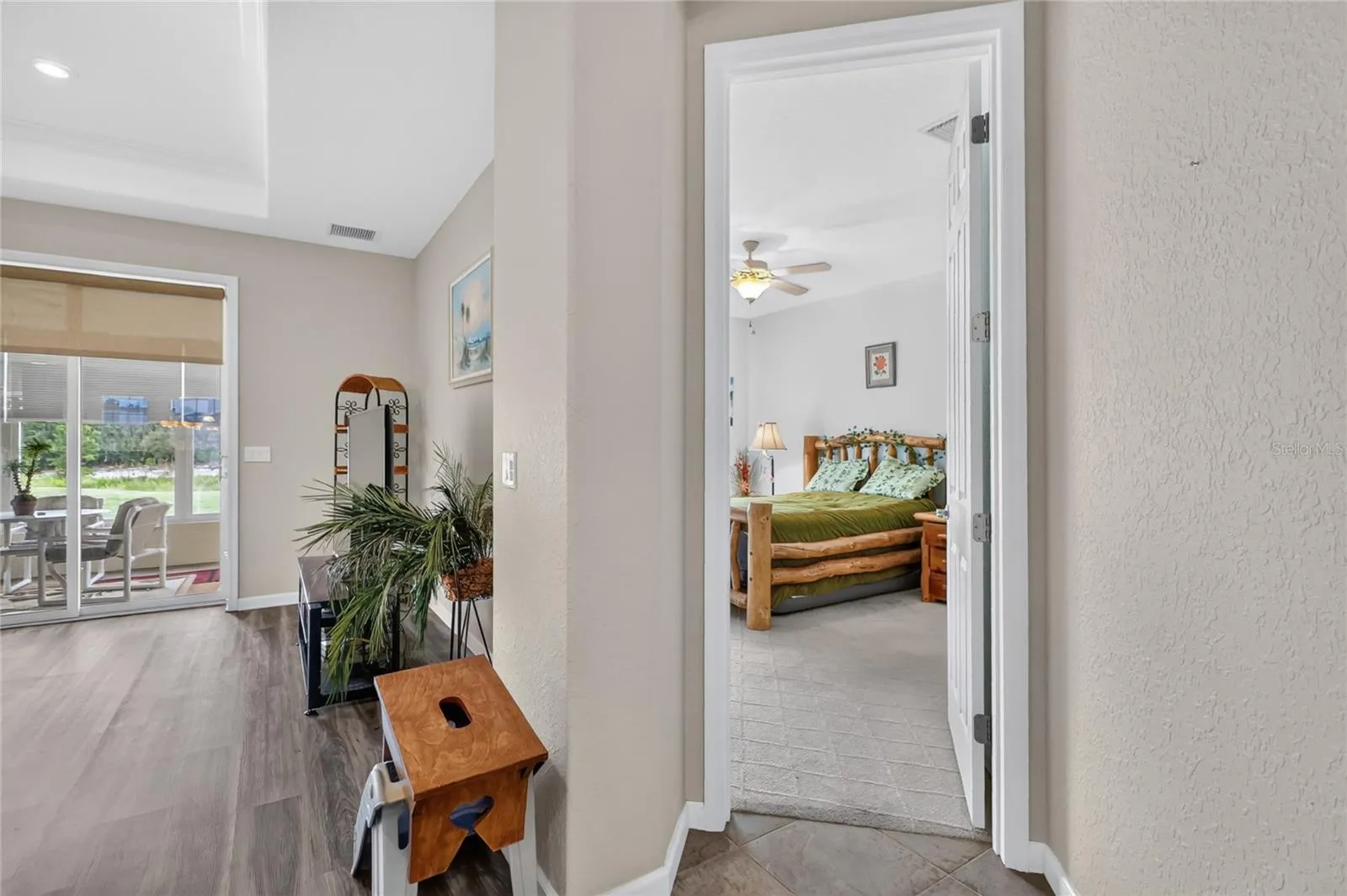 Hall into Master Suite