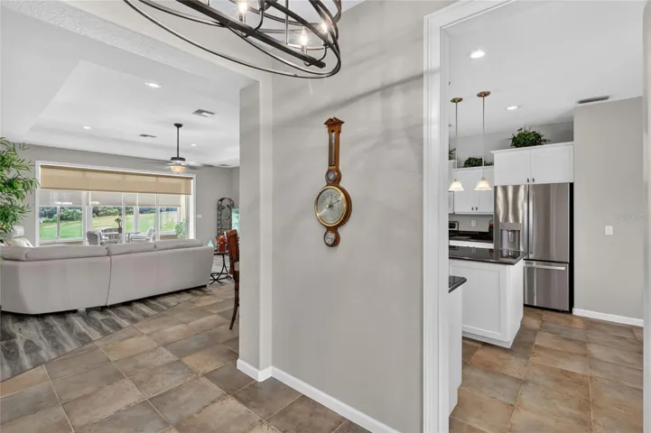 Foyer going into Living Room