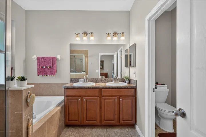 Primary Bath and Water Closet
