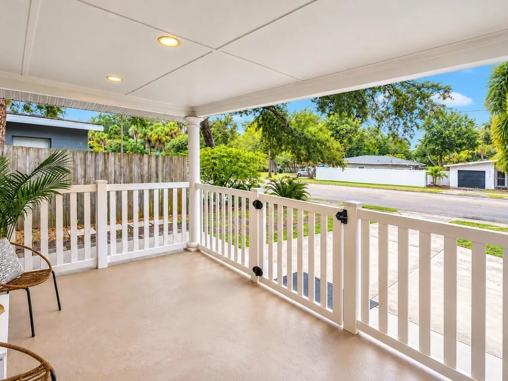 Front porch view